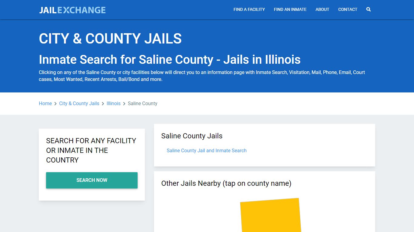 Inmate Search for Saline County | Jails in Illinois - Jail Exchange